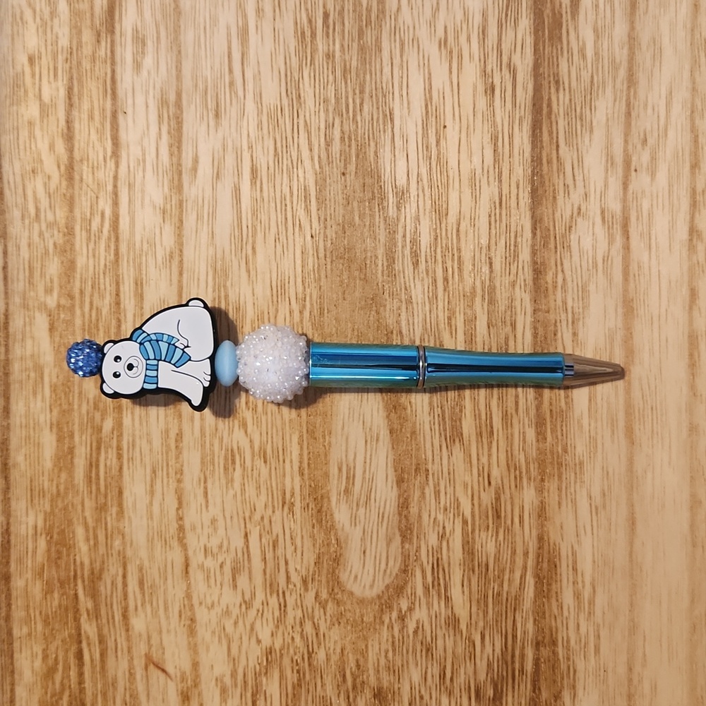Beaded pen